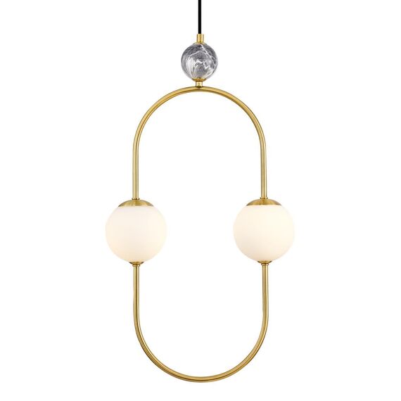 3009-2P, подвес, L370xW120xH705/1200, 2xG9x28W, excluded, изображение 3