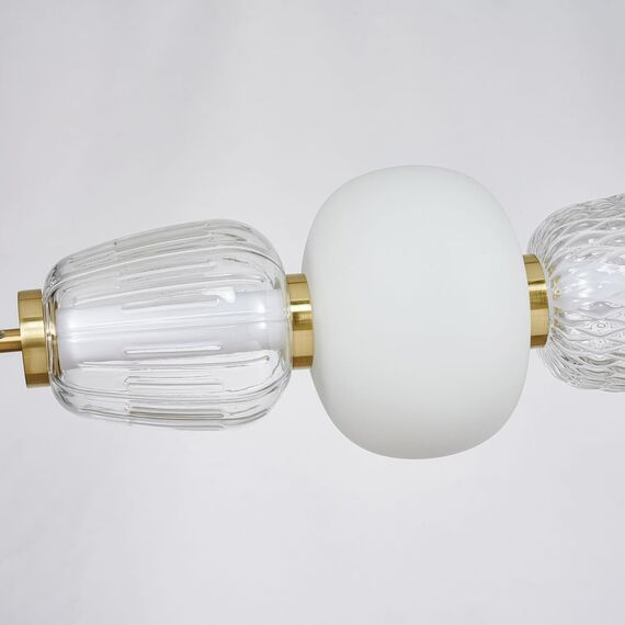 4057-3P, подвесная люстра, L1100xW170xH230/1430, LEDx47W, 3258LM, 3000K, included, изображение 7