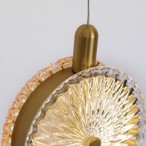 4488-6P, подвесная люстра, L730xW100xH550/1500, LEDx40W, 2749LM, 4000K, included, изображение 3