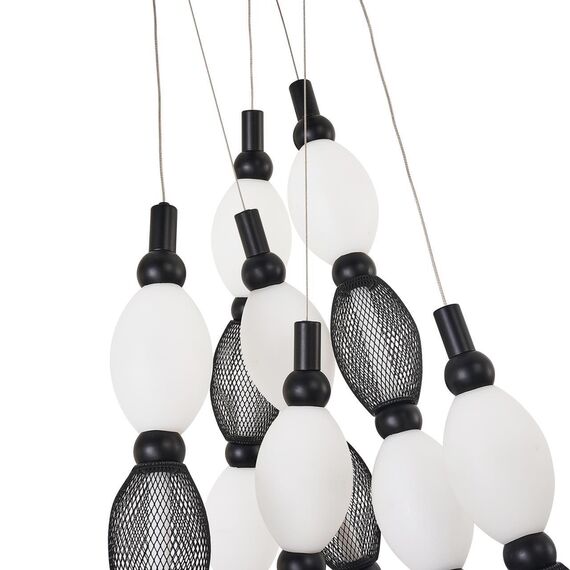 4560-3PC, подвесная/потолочная люстра, D200xH1780/2780 + D650xH890/1775 + D1980xH820/1725, 3xLEDx18W, 2230LM, 4000K, included, изображение 13