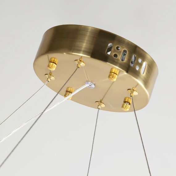 4012-10P, подвесная люстра, D1000xH150/1150, LEDx63W, 5040LM, 4000K, included, изображение 4