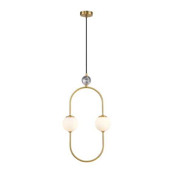 3009-2P, подвес, L370xW120xH705/1200, 2xG9x28W, excluded