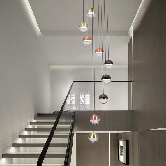 4371-6P, подвесная люстра, D390xH1970, 6xLEDx5.3W, 2240LM, 4000K, CRI>90, included, изображение 6