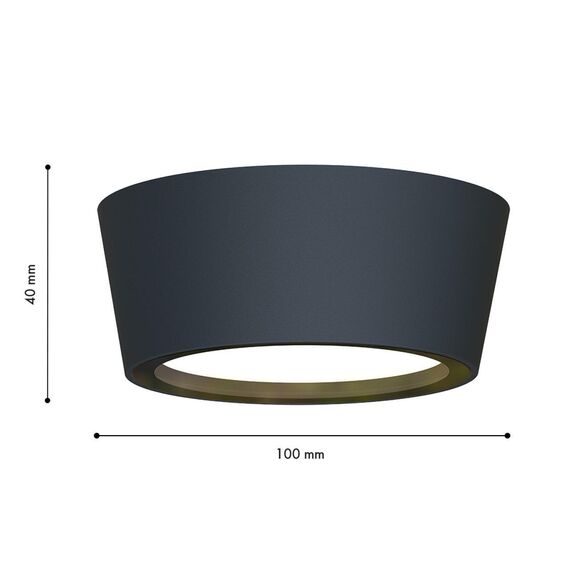 4675-1U, уличный светильник, D100xH40, 1xGX53LEDx15W, IP54, excluded, изображение 3