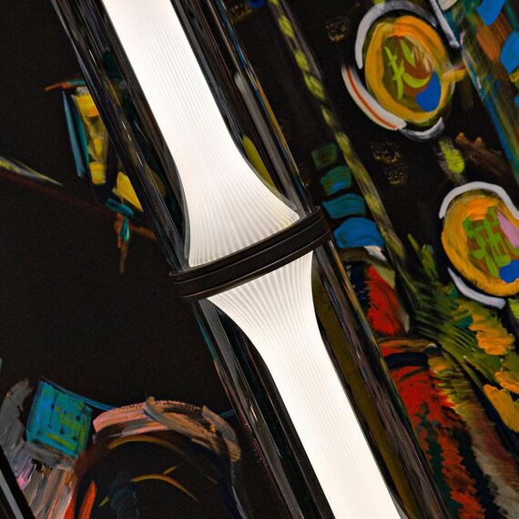 4245-1F, напольный светильник, D260xH1100, LEDx28W, 730LM, 4000K, included, switch, изображение 4