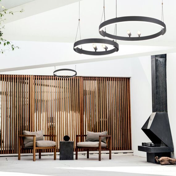 4474-1P, подвесная люстра, D600xH1000/1800, LEDx58W + 2xLEDx3W, 1860LM, 3000-6500K, included, remote control, изображение 10