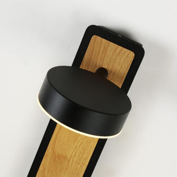 2899-1W, настенный светильник, D175xW100xH300, 1xLEDx5W, 400LM, 3000K, included, switch, изображение 4