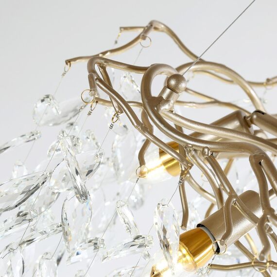 3056-7P, подвесная люстра, D600xH350/1350, 7xE14x40W, excluded, изображение 5