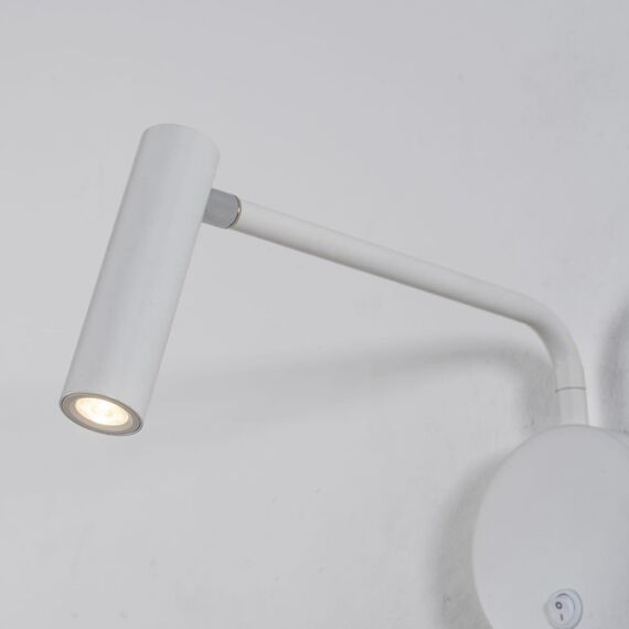 1961-1W, настенный светильник, D120xW60xH100, 1xLEDx3W, 240LM, 3000K, included, switch, изображение 6