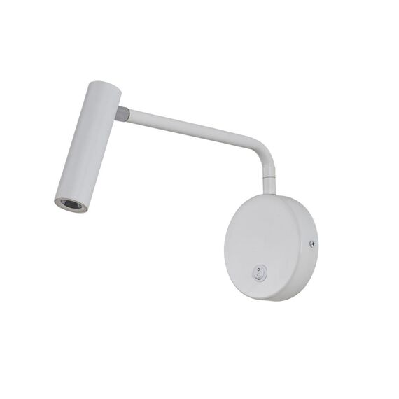 1961-1W, настенный светильник, D120xW60xH100, 1xLEDx3W, 240LM, 3000K, included, switch, изображение 2