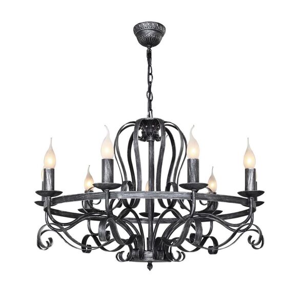 2162-9P, люстра подвесная, D760xH500/1200, 9xE14x40W, excluded