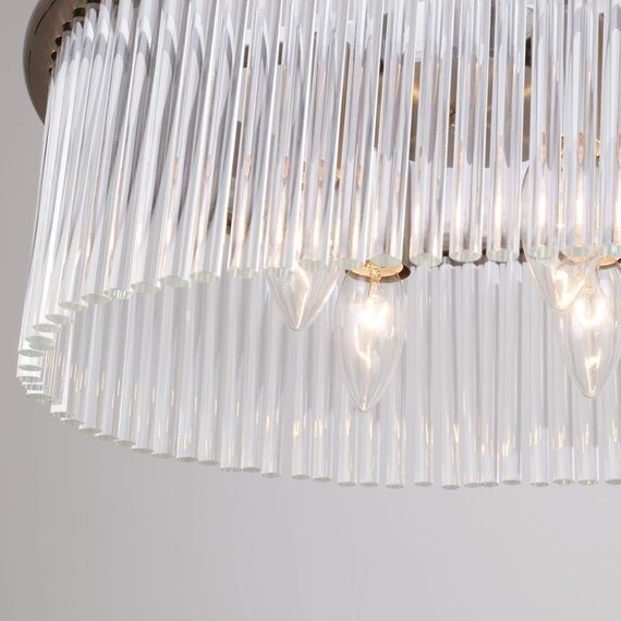 4201-12P, подвесная люстра, L1000xW320xH380/1220, 12xE14x40W, excluded, изображение 6