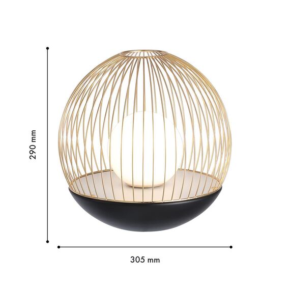 4240-1T, настольный светильник, D305xH290, LEDx7W, 650LM, 4000K, included, switch, изображение 3