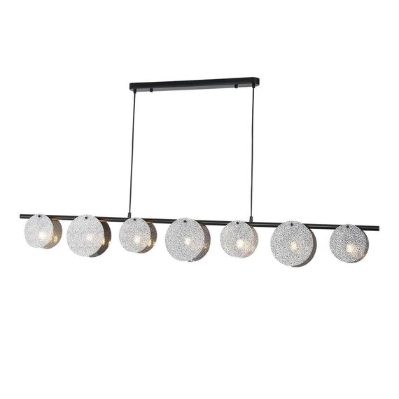 4104-7P, подвесная люстра, L1540xW170xH600/1200, 7xG9x40W, excluded, изображение 4