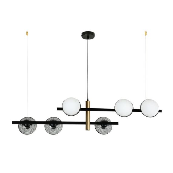 2826-6P, подвесная люстра, L1040xW310xH215/1770, 6xG9x25W, excluded, изображение 2