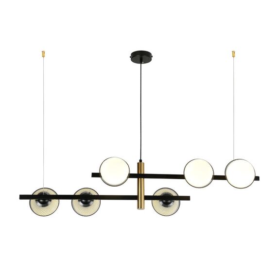 2826-6P, подвесная люстра, L1040xW310xH215/1770, 6xG9x25W, excluded