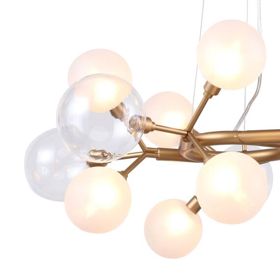 2515-10P, люстра подвесная, D680xH380/1100, 10xG9x40W, excluded, изображение 5