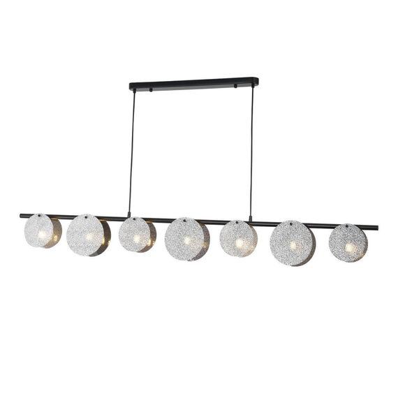 4104-7P, подвесная люстра, L1540xW170xH600/1200, 7xG9x40W, excluded