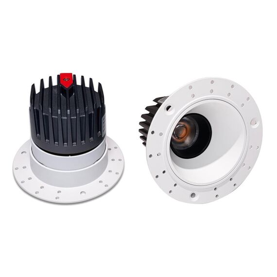 4421-1C, врезной светильник под штукатурку, D145xH75, cutout:D75, LEDx9W, 770LM, 3000K, IP20, CRI>90, beam angle:36, included, изображение 4