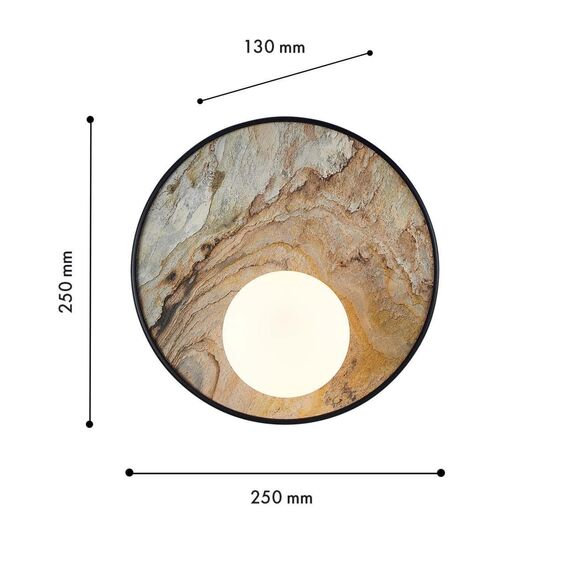4594-1W, настенный светильник, D130xW250xH250, 1xG9LEDx9W, excluded, изображение 2