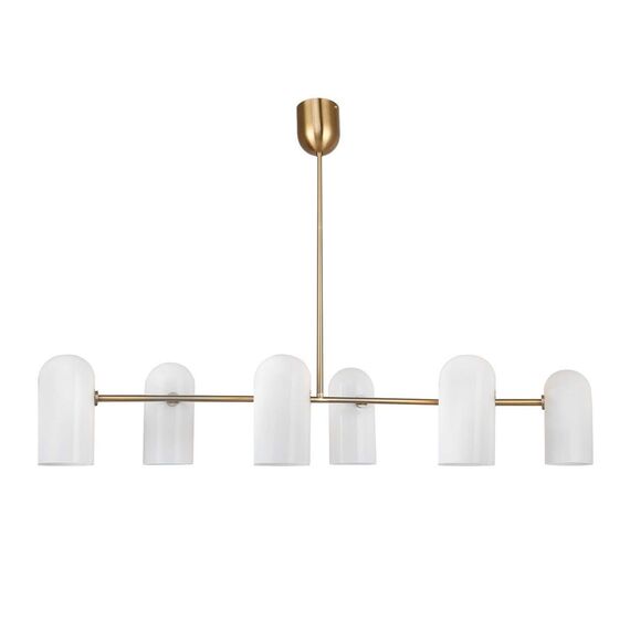 4619-6P, подвесная люстра, L990xW90xH425/725, 6xG9x40W, excluded, изображение 2