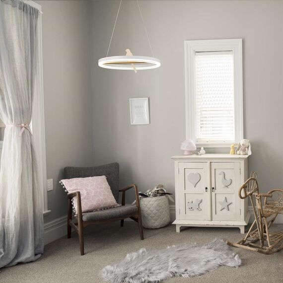 4654-1P, подвесная люстра, D500xH250/1300, LEDx25W, 1500LM, 4000K, included, изображение 5