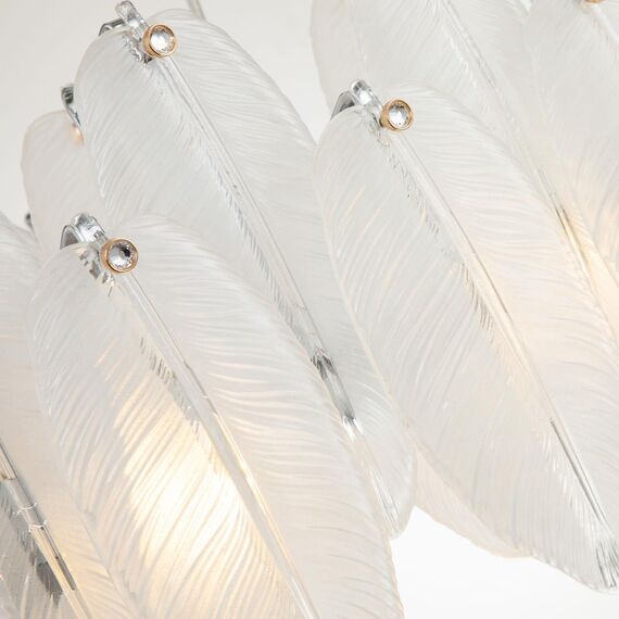 3018-12P, подвесная люстра, L1000xW350xH260/1230, 12xE14x40W, excluded, изображение 6