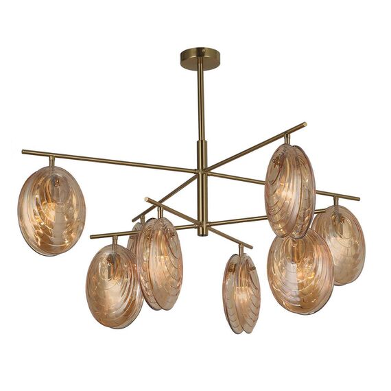 4485-8C, потолочная люстра, D900xH685, 8xE14x60W, excluded, изображение 2