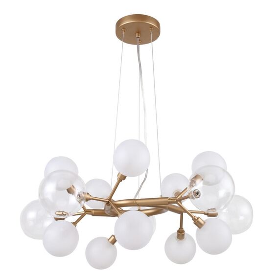 2515-10P, люстра подвесная, D680xH380/1100, 10xG9x40W, excluded, изображение 2