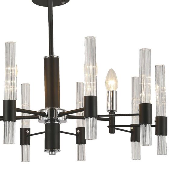 2490-5P, люстра, D620xH460, 5xE14x40W, excluded, изображение 6