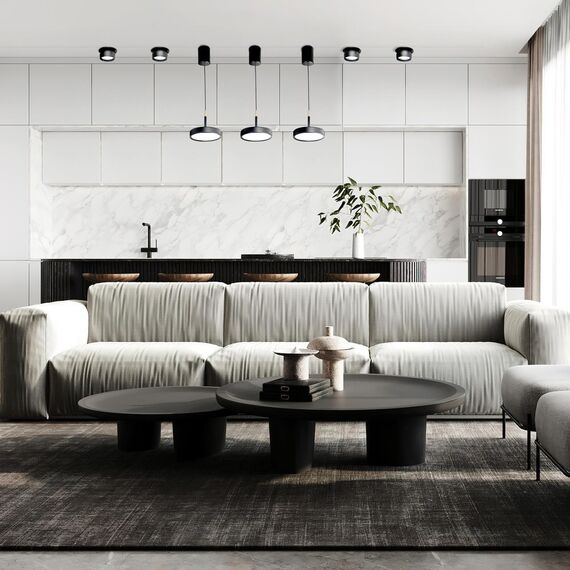 4506-1P, подвес, D125xH210/1800, LEDx10W, 600LM, 4000K, IP20, CRI>90, included, изображение 4