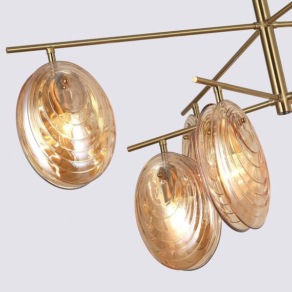 4485-8C, потолочная люстра, D900xH685, 8xE14x60W, excluded, изображение 4