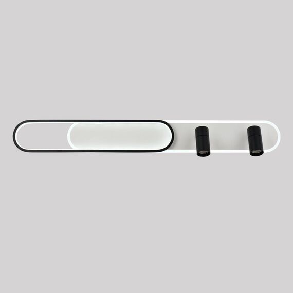 4076-2C, потолочный светильник, L1000xW120xH160, LEDx50W, 2200-4200LM, 3000-6000K, included, remote control, изображение 4