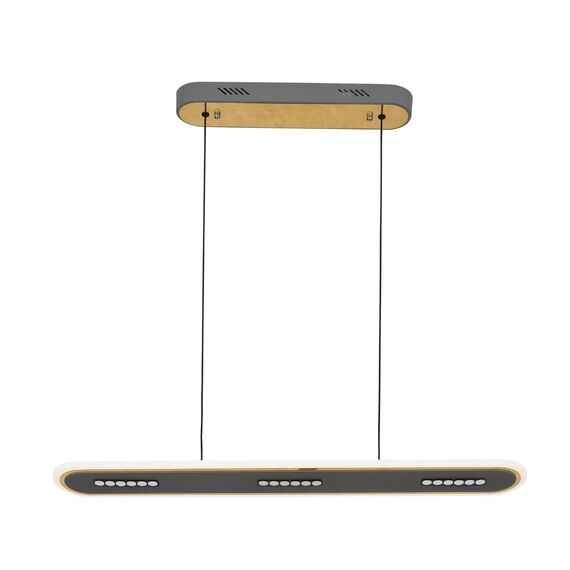 4472-3P, подвесная люстра, L800xW115xH1000/1600, LEDx63W, 4600LM, 3000-6500K, included, remote control