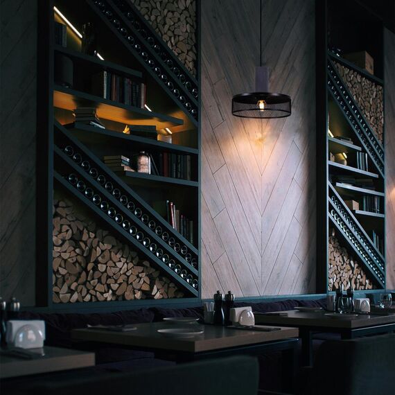 4273-1P, подвес, D120xH380/1880, 1xE27x60W, excluded, изображение 6