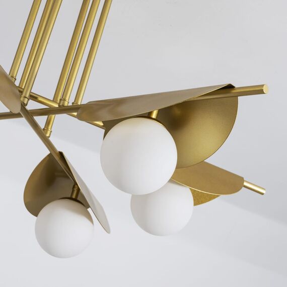 2366-6P, подвесная люстра, D820xH130/485, 6xG9x25W, excluded, изображение 6