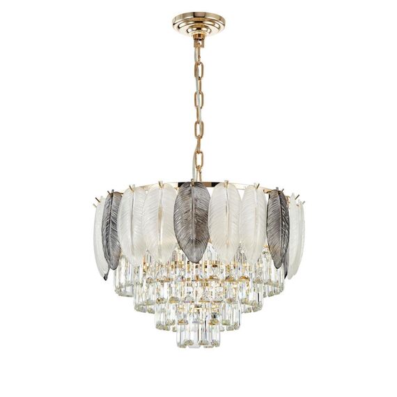 2982-9P, подвесная люстра, D510xH380/1380, 9xE14x40W, excluded, изображение 2