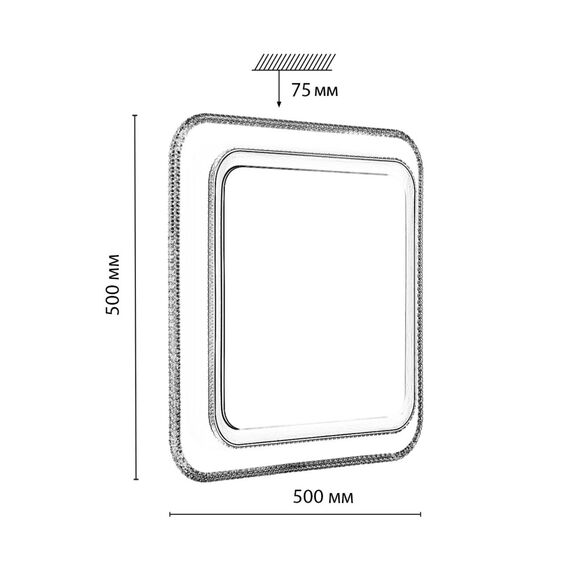 Настенно-потолочные светильники Sonex 7683/EL, изображение 2