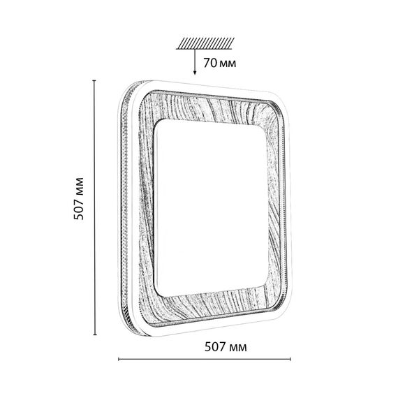 Настенно-потолочные светильники Sonex 7682/EL, изображение 2
