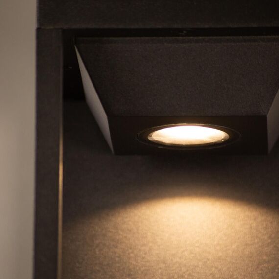 4386-1W, уличный светильник, D165xW140xH355, LEDx5W, 438LM, 3000K, IP54, included, изображение 4