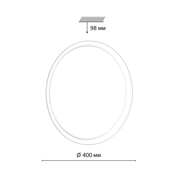 Настенно-потолочные светильники Sonex 7776/DLN, изображение 2