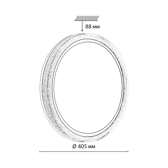 Настенно-потолочные светильники Sonex 7781/DL, изображение 2