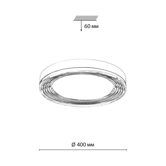 Настенно-потолочные светильники Sonex 7728/76L, изображение 2