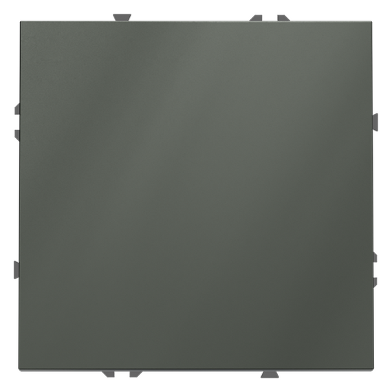 Проходной переключатель встраиваемый VOLTUM S70 одноклавишный 10А, (титан)