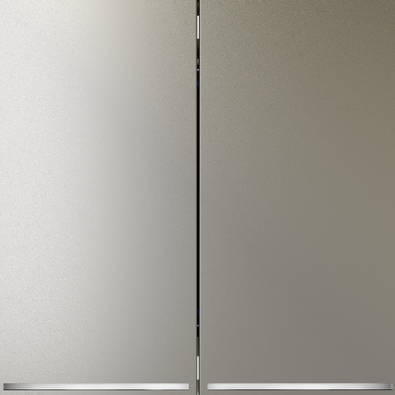 Выключатель встраиваемый VOLTUM S70 двухклавишный с подсветкой 10А, (шелк), изображение 8