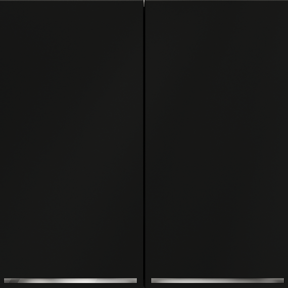 Выключатель встраиваемый VOLTUM S70 двухклавишный с подсветкой 10А, (черный матовый), изображение 8