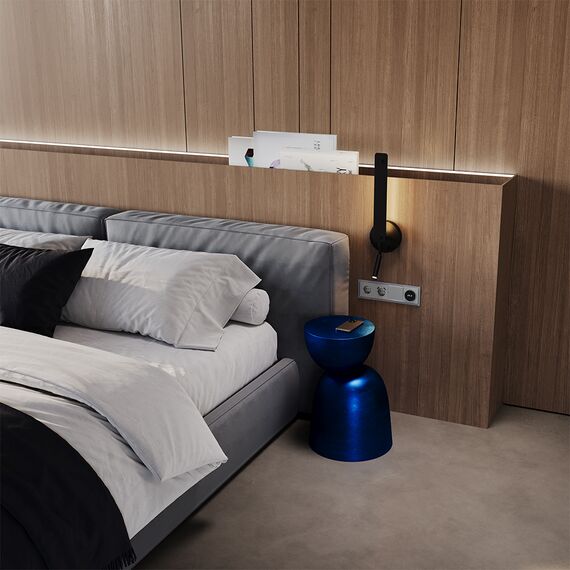 Рамка стеклянная VOLTUM S70 на 4 поста, (сталь, стекло), изображение 3