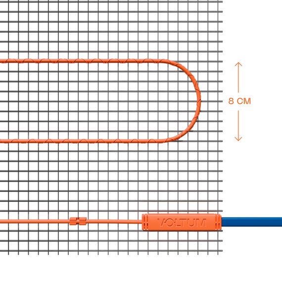 Нагревательный мат VLT01-150-4.5, изображение 2
