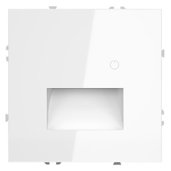 Подсветка светодиодная встраиваемая VOLTUM S70 с датчиком, (белый глянцевый)