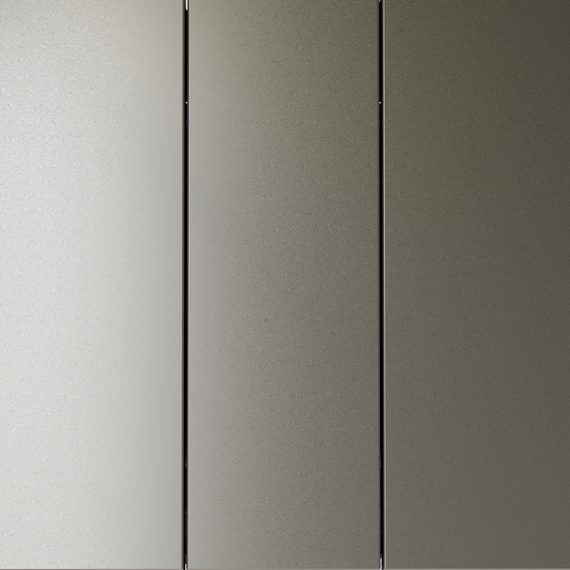 Выключатель встраиваемый VOLTUM S70 трехклавишный 10А, (шелк), изображение 8